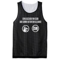 King Gizzard Club And Semen Retention Alliance Mesh Reversible Basketball Jersey Tank