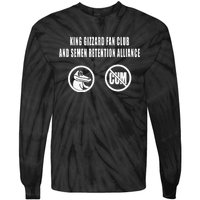 King Gizzard Club And Semen Retention Alliance Tie-Dye Long Sleeve Shirt