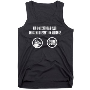 King Gizzard Club And Semen Retention Alliance Tank Top