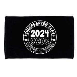 Kindergarten Graduation Class Of 2024 Senior Class Of 2036 Microfiber Hand Towel