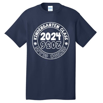 Kindergarten Graduation Class Of 2024 Senior Class Of 2036 Tall T-Shirt