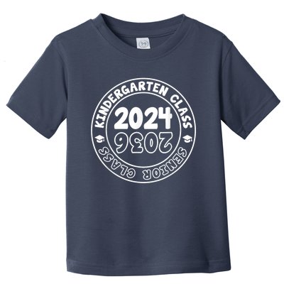 Kindergarten Graduation Class Of 2024 Senior Class Of 2036 Toddler T-Shirt