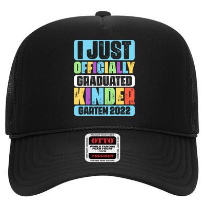 Kindergarten Graduation Class Of High Crown Mesh Back Trucker Hat