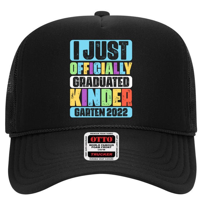 Kindergarten Graduation Class Of High Crown Mesh Back Trucker Hat