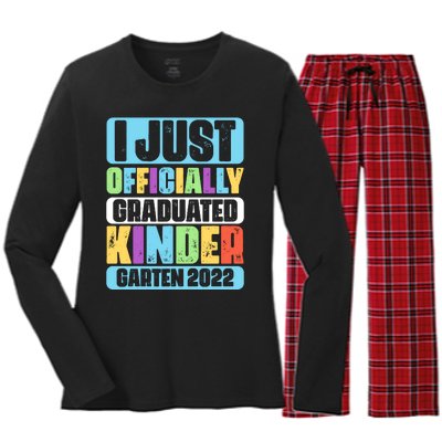 Kindergarten Graduation Class Of Women's Long Sleeve Flannel Pajama Set 