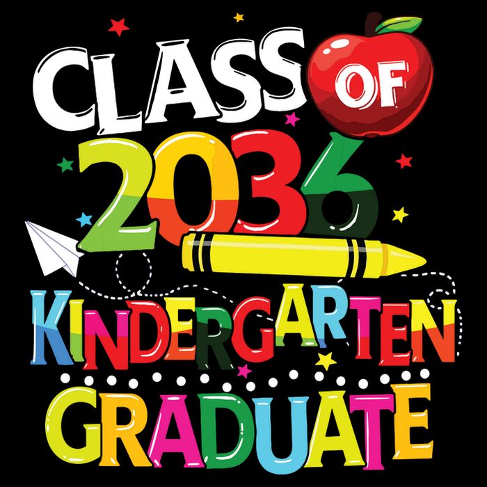 Kindergarten Graduate Class Of 2036 Last Day Of School Visor
