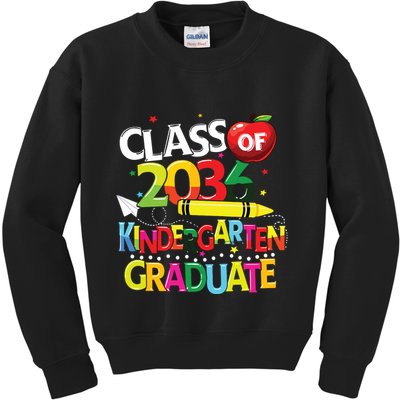 Kindergarten Graduate Class Of 2036 Last Day Of School Kids Sweatshirt