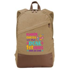  Kindergarten Graduation Cute Unicorn Class Cotton Canvas Backpack