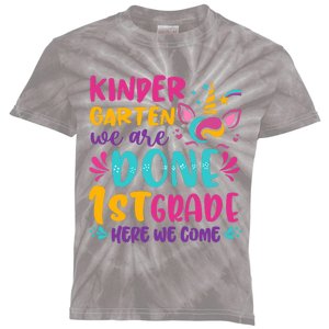  Kindergarten Graduation Cute Unicorn Class Kids Tie-Dye T-Shirt