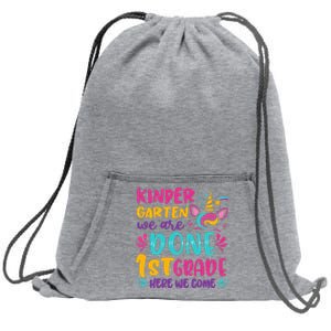  Kindergarten Graduation Cute Unicorn Class Sweatshirt Cinch Pack Bag