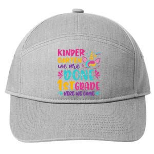  Kindergarten Graduation Cute Unicorn Class 7-Panel Snapback Hat