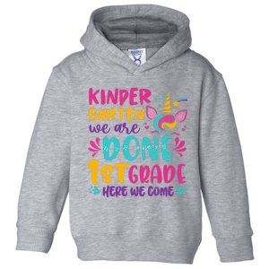  Kindergarten Graduation Cute Unicorn Class Toddler Hoodie