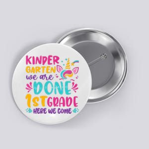  Kindergarten Graduation Cute Unicorn Class Button