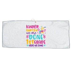  Kindergarten Graduation Cute Unicorn Class Large Microfiber Waffle Golf Towel