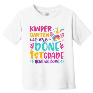  Kindergarten Graduation Cute Unicorn Class Toddler T-Shirt