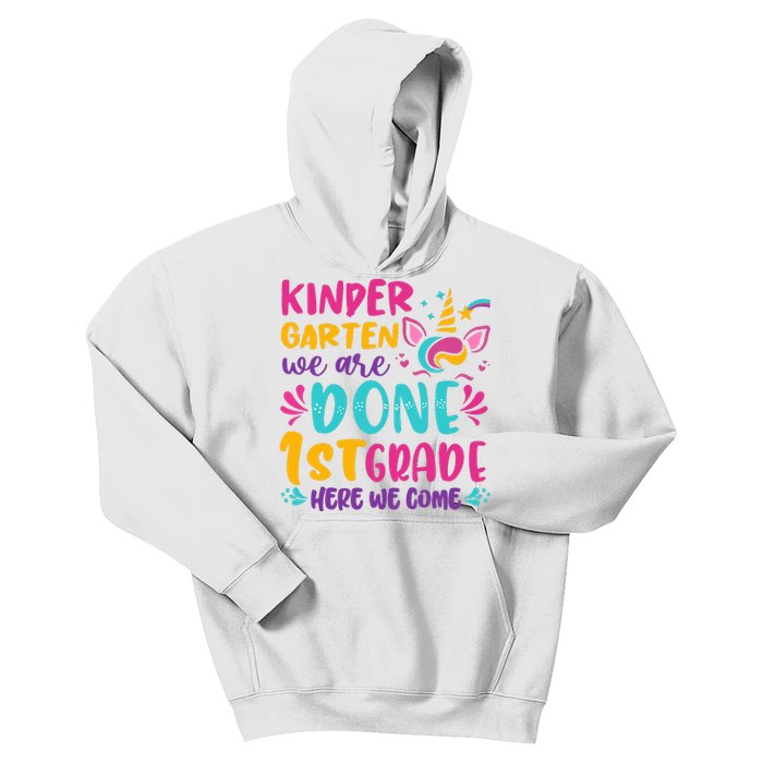  Kindergarten Graduation Cute Unicorn Class Kids Hoodie