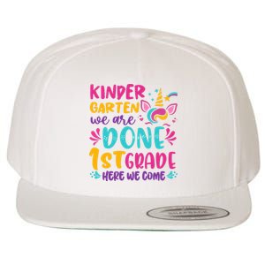  Kindergarten Graduation Cute Unicorn Class Wool Snapback Cap