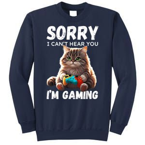 Kawaii Gamer Cat Gamer For Girl And Boy Sweatshirt