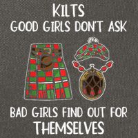 Kilts Good Don’T Ask Bad Find Out For Themselves Cotton Canvas Backpack