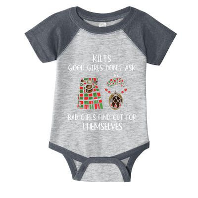 Kilts Good Don’T Ask Bad Find Out For Themselves Infant Baby Jersey Bodysuit