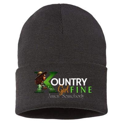 Kountry Girl Fine A Somebody Sustainable Knit Beanie