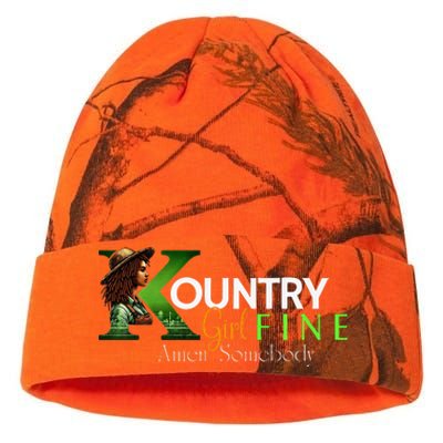 Kountry Girl Fine A Somebody Kati Licensed 12" Camo Beanie