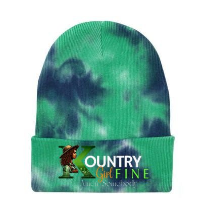 Kountry Girl Fine A Somebody Tie Dye 12in Knit Beanie