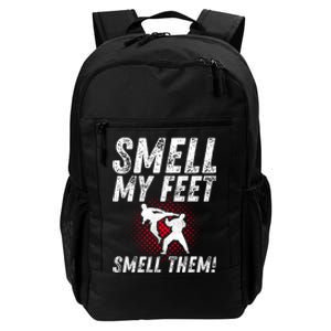 Karate Gifts Funny Smell Feet Karate Funny Daily Commute Backpack