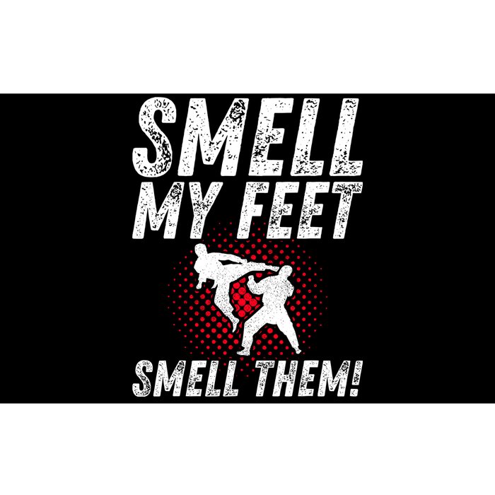 Karate Gifts Funny Smell Feet Karate Funny Bumper Sticker