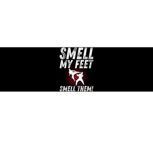 Karate Gifts Funny Smell Feet Karate Funny Bumper Sticker