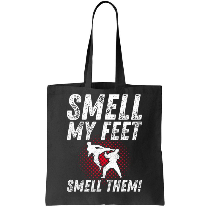 Karate Gifts Funny Smell Feet Karate Funny Tote Bag