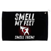 Karate Gifts Funny Smell Feet Karate Funny Grommeted Golf Towel