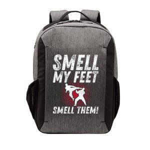 Karate Gifts For Girls Funny Smell Feet Karate Funny Vector Backpack