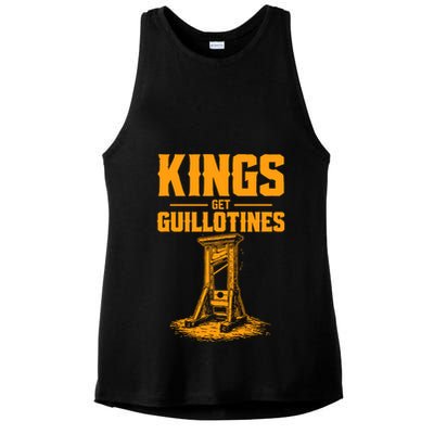 Kings Get Guillotines Funny Ladies PosiCharge Tri-Blend Wicking Tank