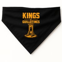 Kings Get Guillotines Funny USA-Made Doggie Bandana