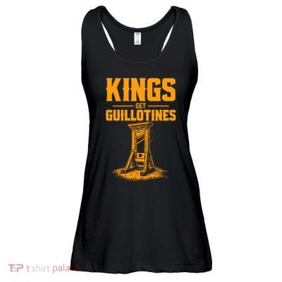 Kings Get Guillotines Funny Ladies Essential Flowy Tank