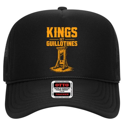 Kings Get Guillotines Funny Trucker Hat