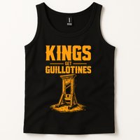Kings Get Guillotines Funny Tank Top