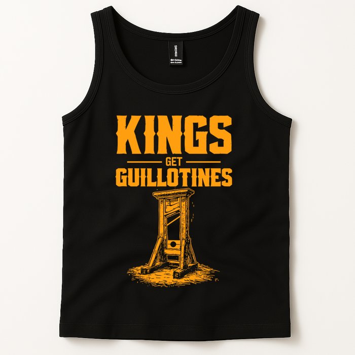 Kings Get Guillotines Funny Tank Top