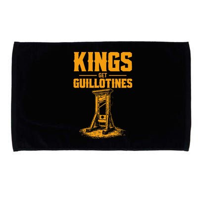 Kings Get Guillotines Funny Microfiber Hand Towel