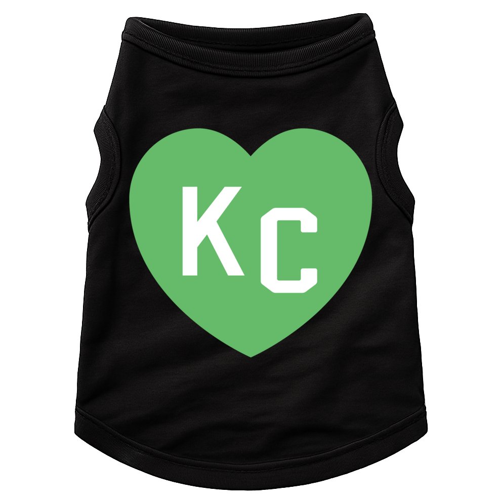 Kc Green Heart Kc Kansas City Green 2 Letter Kc Hearts Kc Funny Gift Doggie Tank