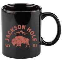 Keep Groovyjackson Hole Wyoming Mountain 11oz C Handle Ceramic Mug