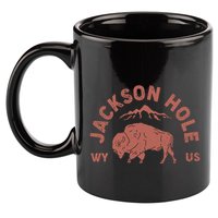 Keep Groovyjackson Hole Wyoming Mountain 11oz C Handle Ceramic Mug