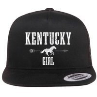 Kentucky Girl Horseback Riding Horse Lover Ky Pride Flatbill Hat
