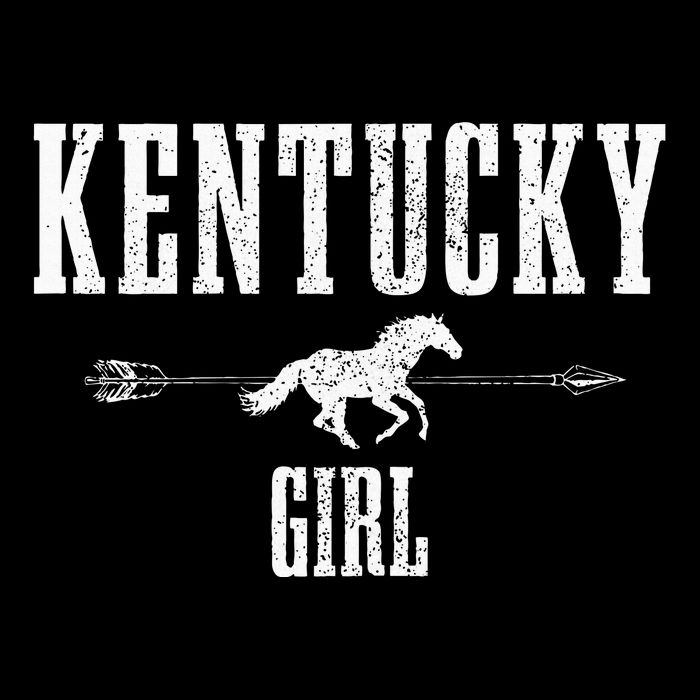 Kentucky Girl Horseback Riding Horse Lover Ky Pride Flatbill Hat