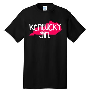 Kentucky Girl I Love Kentucky State Home Tall T-Shirt