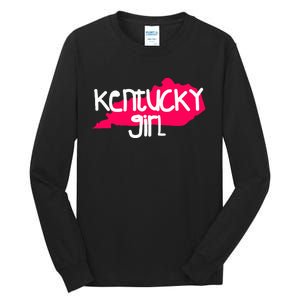 Kentucky Girl I Love Kentucky State Home Tall Long Sleeve T-Shirt