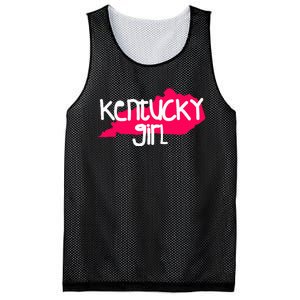 Kentucky Girl I Love Kentucky State Home Mesh Reversible Basketball Jersey Tank