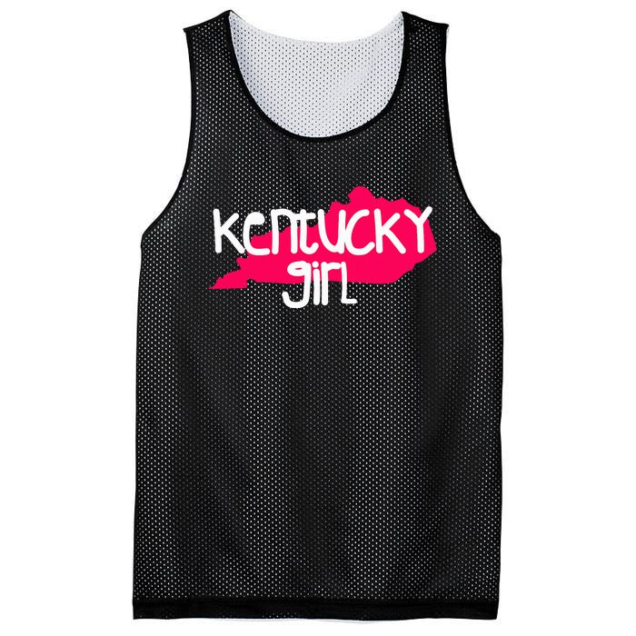 Kentucky Girl I Love Kentucky State Home Mesh Reversible Basketball Jersey Tank