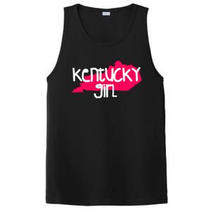 Kentucky Girl I Love Kentucky State Home PosiCharge Competitor Tank